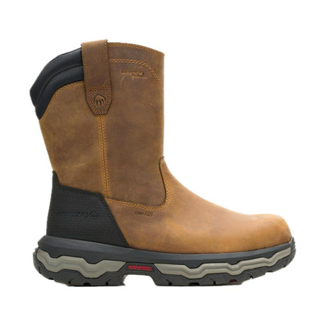 Wolverine Alpha Infinity CarbonMax Waterproof Pull-On Work Boot Dark Coffee W251108 Cover Image