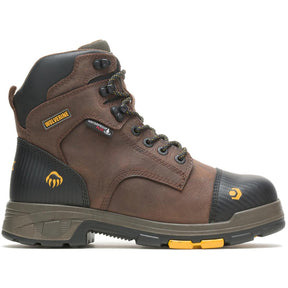 Wolverine Blade Lx Epx Met guard Waterproof CarbonMax Work Boot Dk Brown Profile View