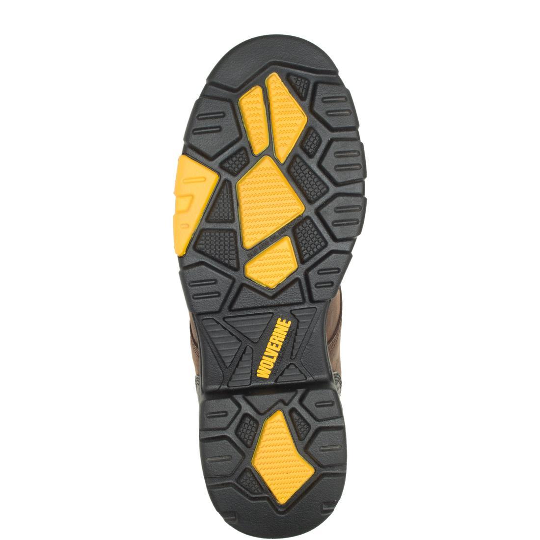 Wolverine Blade Lx Epx Met guard Waterproof CarbonMax Work Boot Dk Brown W10706 Sole Image