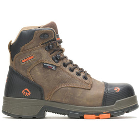Wolverine Blade Lx Epx Waterproof CarbonMax Work Boot Brown Profile View