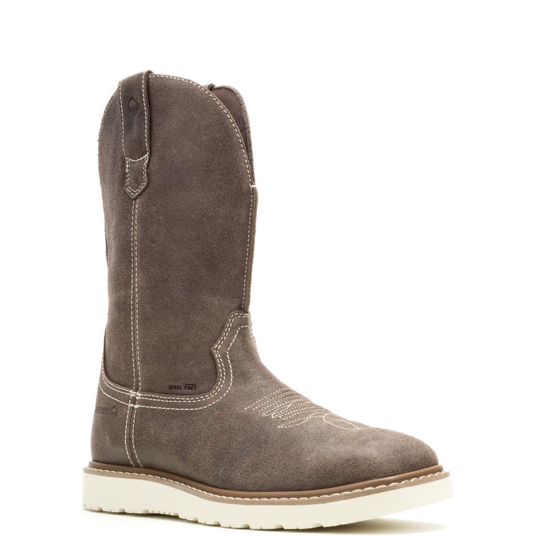 Wolverine Bronc Wedge Steel Toe Boot - Iron – Steel Toes