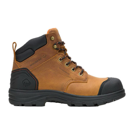 Wolverine Carlsbad Cap Waterproof Steel-Toe Work Boot Tan W241186 Cover Image