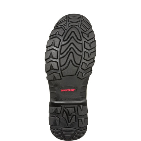 Wolverine Carlsbad Moc Waterproof Steel-Toe Work Boot Black Steel-Toe,W251002 Sole Image