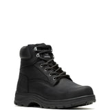 Wolverine Carlsbad Waterproof Soft-Toe Work Boot Black Soft-Toe,W230064 Medial Image