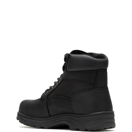 Wolverine Carlsbad Waterproof Steel-Toe Work Boot Black Steel-Toe,W231124 Heel Image