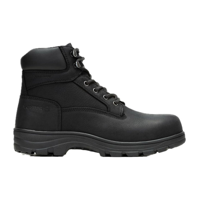 Wolverine Carlsbad Waterproof Steel-Toe Work Boot Black Steel-Toe,W231124 Cover Image