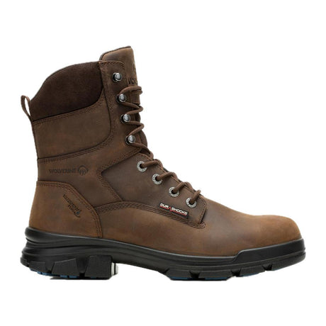 Wolverine DuraShocks® SR Icon 8" Soft Toe Work Boot – Dark Brown W240029 Cover Image