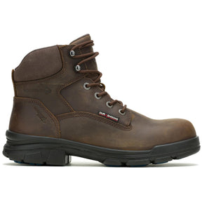 Wolverine DuraShocks® SR Icon 6" CarbonMax® Work Boot – Dark Brown Profile View