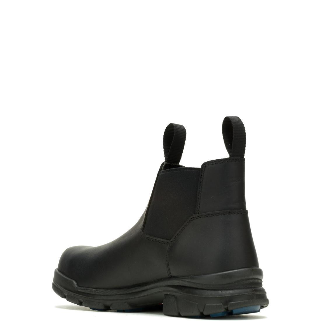 Wolverine DuraShocks® SR Icon CarbonMax® Romeo Chelsea Work Boot – Black W241166 Heel Image