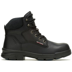 Wolverine DuraShocks® SR Icon 6" Soft Toe Work Boot – Black Profile View