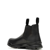 Wolverine DuraShocks® SR Icon Soft Toe Romeo Chelsea Work Boot – Black Soft-Toe,W240046 Heel Image
