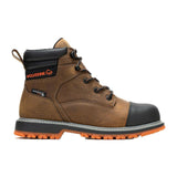 Wolverine Floorhand LX Cap-Toe 6" Waterproof Work Boot Sudan Brown W230058 Cover Image