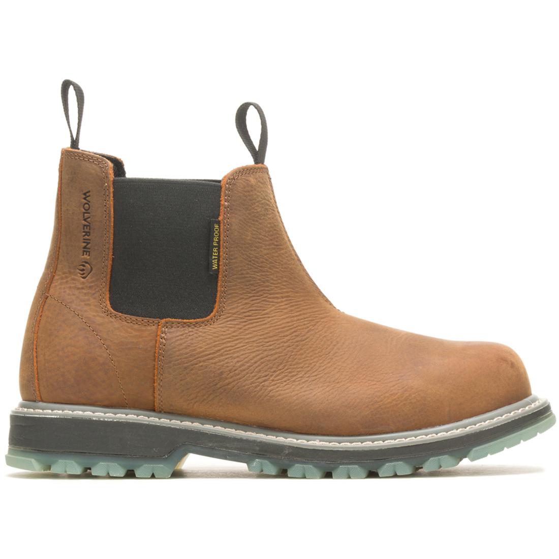 Wolverine Floorhand LX Soft Toe Chelsea Boot - Brown – Steel Toes