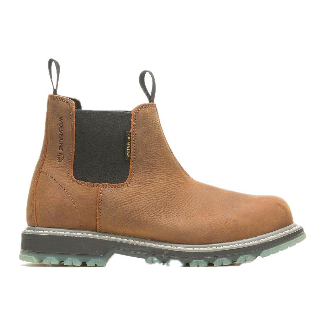 Wolverine Floorhand LX Steel-Toe Chelsea Waterproof Work Boot steel toe,W231018 Cover Image