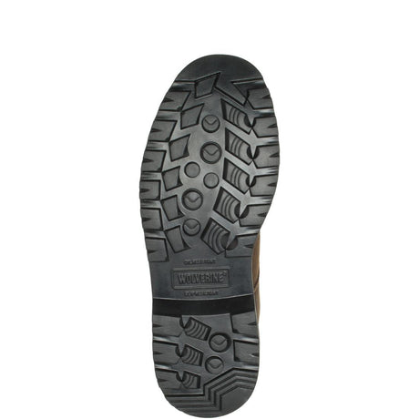 Wolverine Floorhand Moc-Toe 6" Steel-Toe Waterproof Work Boot Steel-Toe,W221048 Sole Image