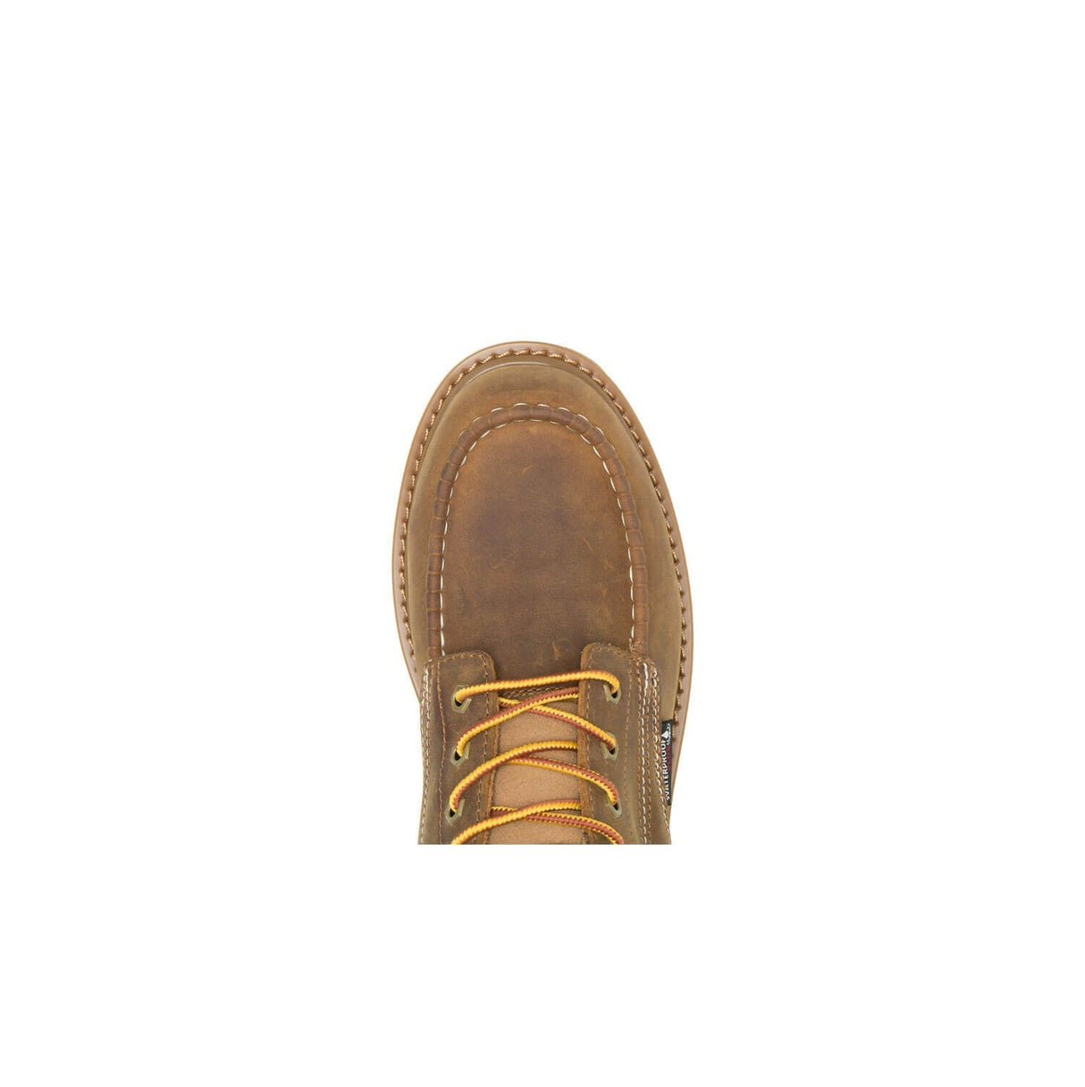 Wolverine Floorhand Moc-Toe 6" Waterproof Work Boot Tan W080139 Sole Image