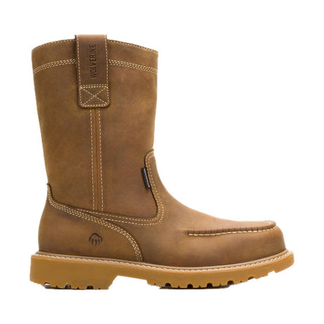 Wolverine Floorhand Moc-Toe Waterproof Pull-On Work Boot Soft-Toe,W250029 Cover Image
