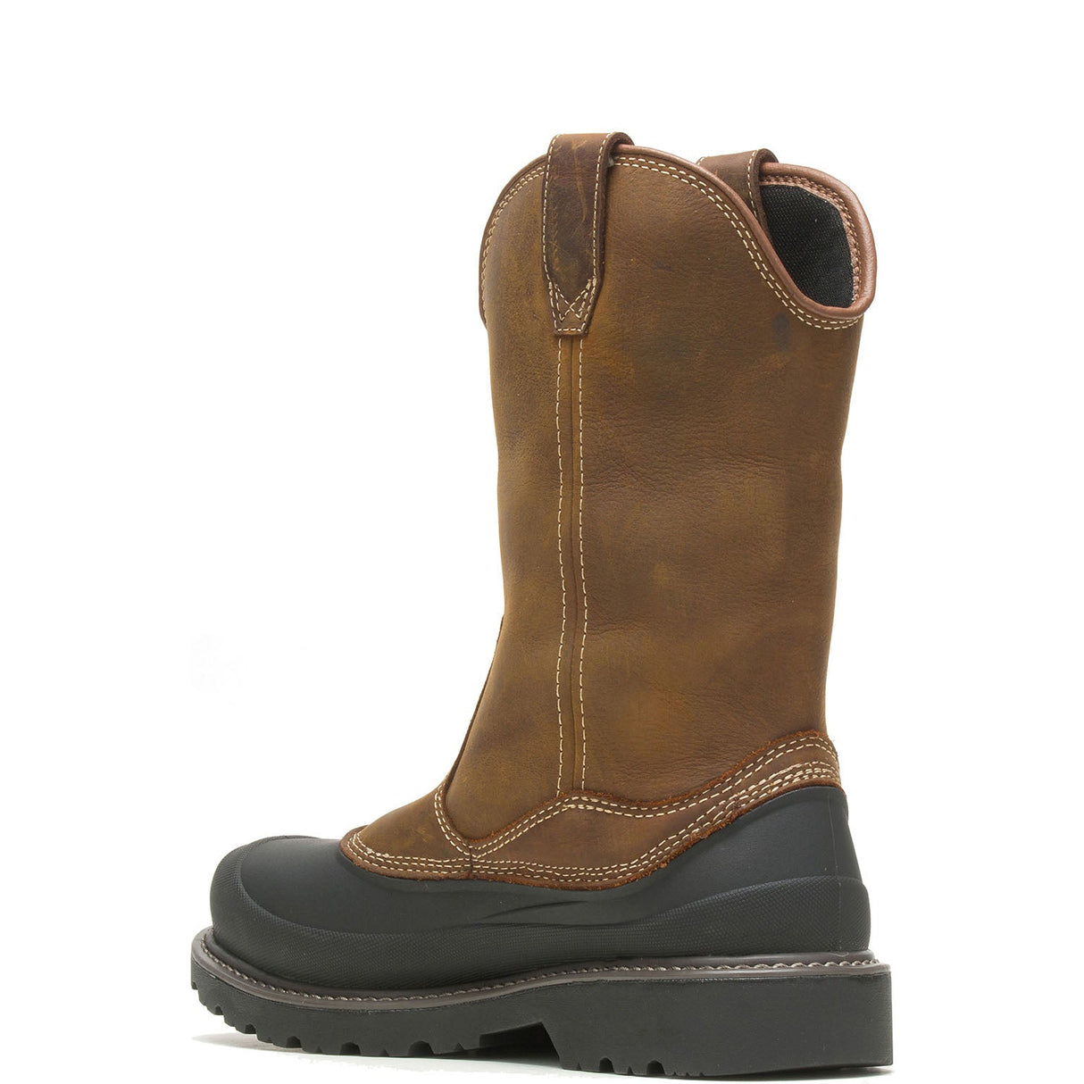 Wolverine Floorhand Swamp Waterproof Steel-Toe Pull-On Work Boot steel toe,W221020 Heel Image