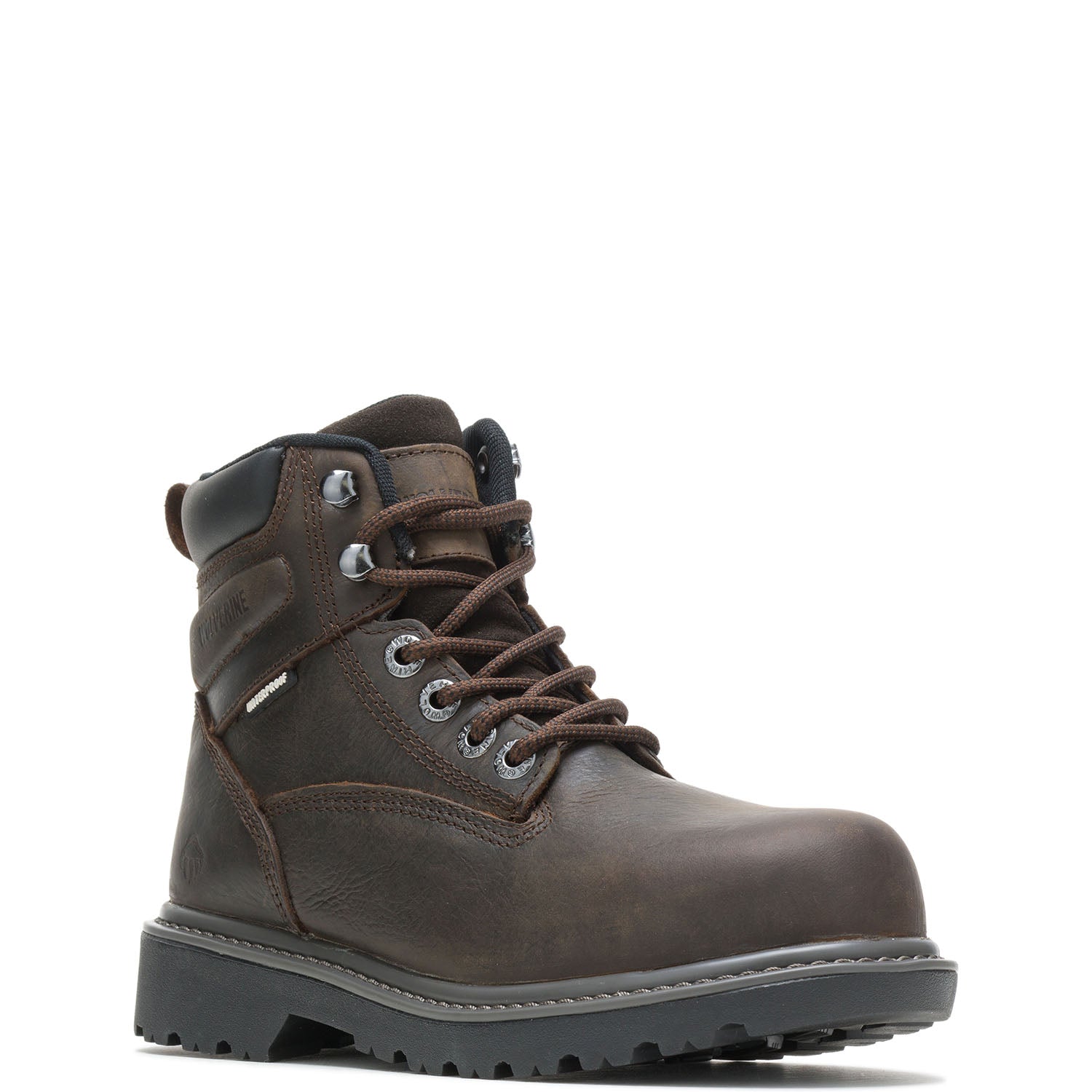 Wolverine Floorhand Womens WP Steel Toe Boot - Dk Br – Steel Toes