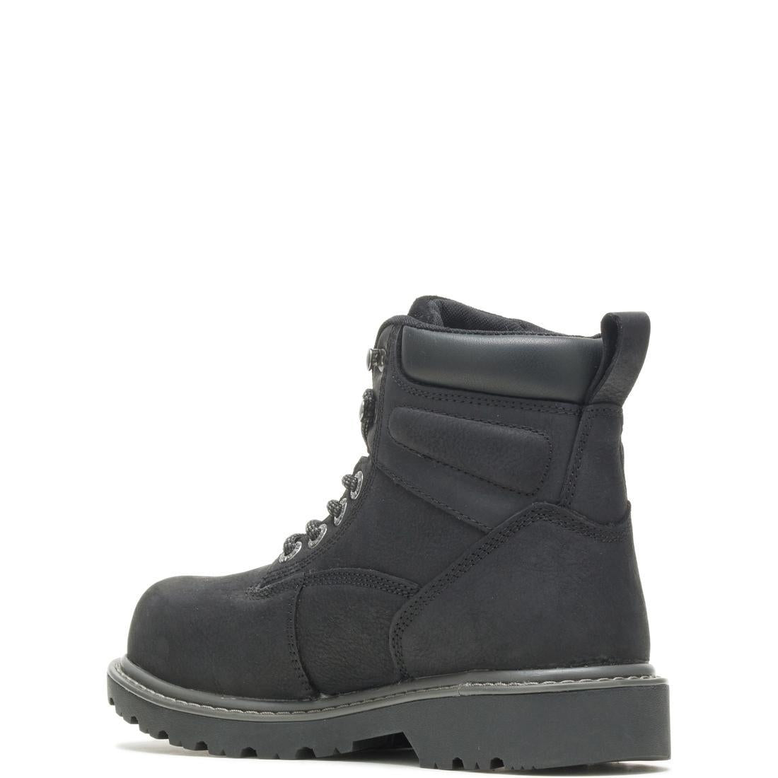 Wolverine Floorhand Women's Waterproof 6" Steel-Toe Work Boot Steel-Toe,W201153 Heel Image