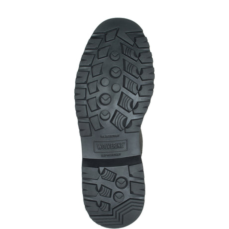 Wolverine Floorhand Waterproof 6" Work Boot Black Soft-Toe,W10691 Sole Image