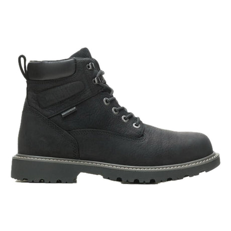 Wolverine Floorhand Waterproof 6" Work Boot Black Soft-Toe,W10691 Cover Image