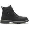 Wolverine Floorhand Waterproof 6" Work Boot Black Profile View