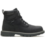 Wolverine Floorhand Waterproof 6" Work Boot Black Profile View