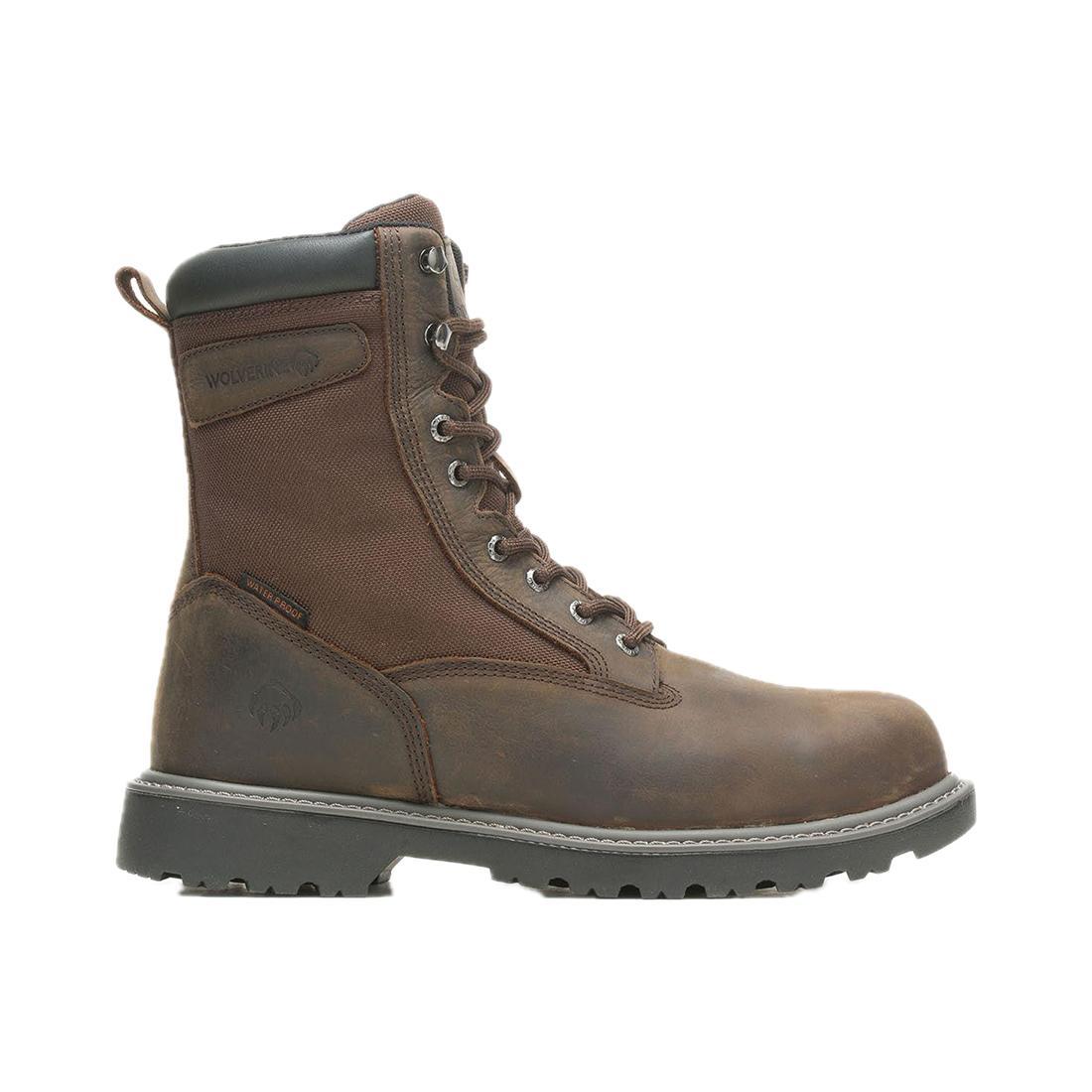 Wolverine Floorhand Waterproof 8" Steel-Toe Work Boot Insulated steel toe,W221041 Cover Image