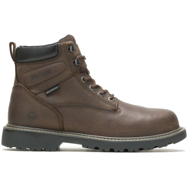 Wolverine Floorhand Waterproof 6" Work Boot Profile View