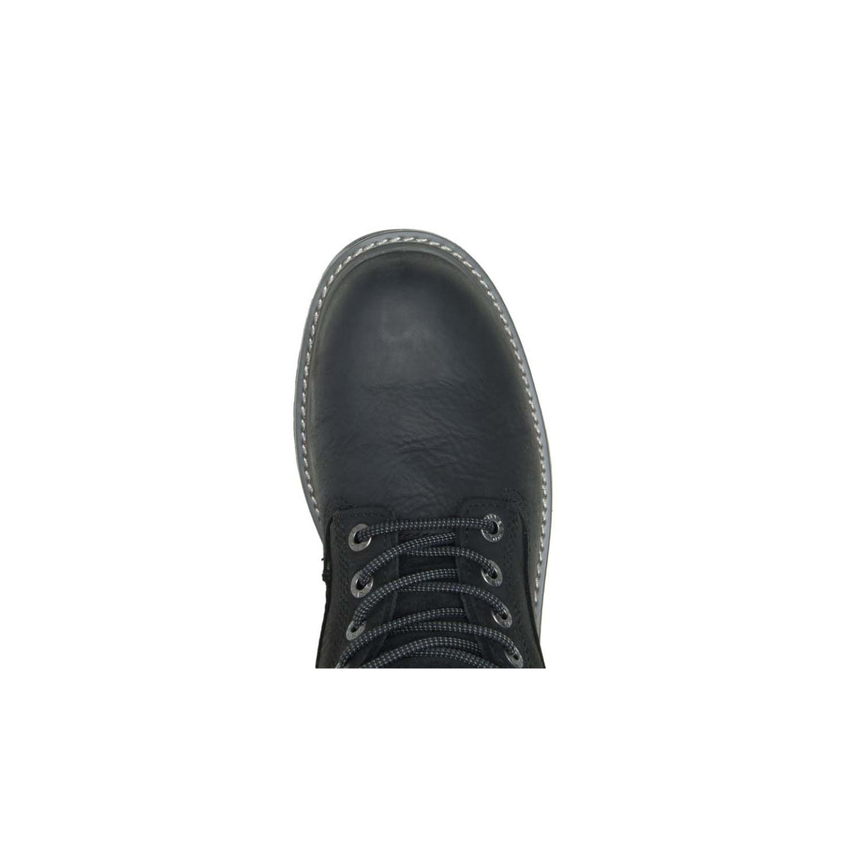 Wolverine Floorhand Waterproof Steel-Toe 6" Work Boot Black steel toe,W10694 Heel Image