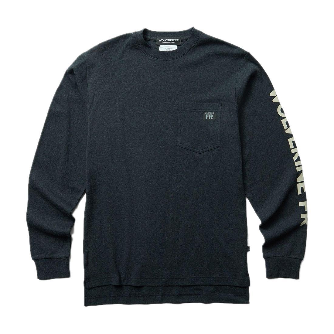 Wolverine Flame-Resistant Long-Sleeve Graphic Tee Dk Brave shirts,W1206550-029 Cover Image