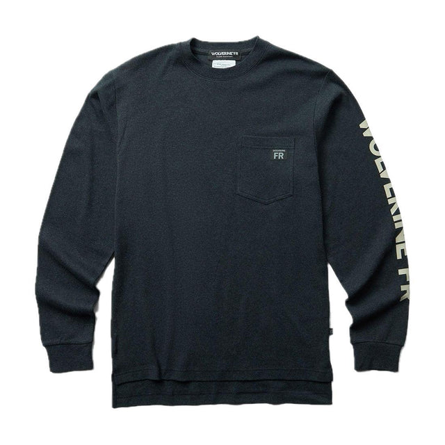 Wolverine Flame-Resistant Long-Sleeve Graphic Tee Dk Brave shirts,W1206550-029 Cover Image