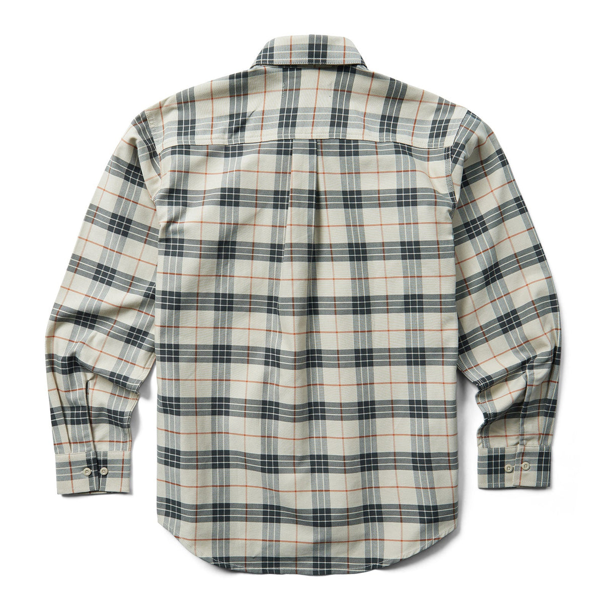 Wolverine Flame-Resistant Plaid Long-Sleeve Twill Shirt shirts,W1203980-203 Medial Image