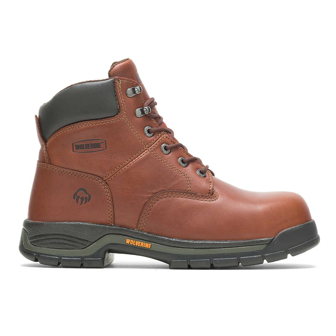 Wolverine Harrison Soft-Toe Work Boot Brown Soft-Toe,W04906 Cover Image