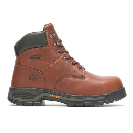 Wolverine Harrison Soft-Toe Work Boot Brown Soft-Toe,W04906 Cover Image