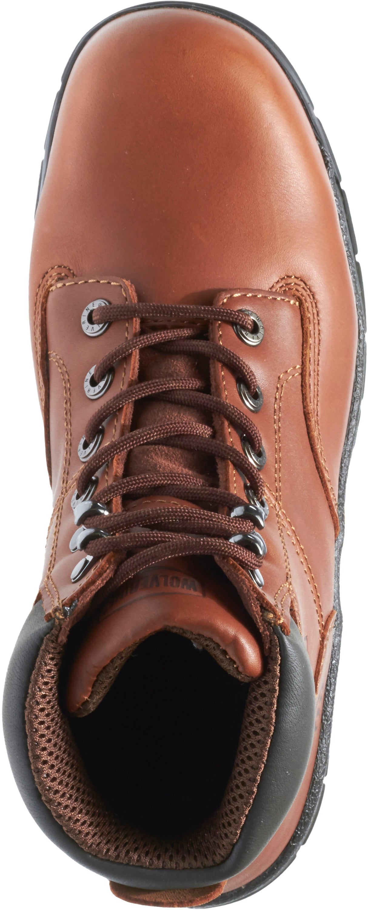 Wolverine Harrison Steel-Toe Work Boot Brown steel toe,W04904 Detail Image