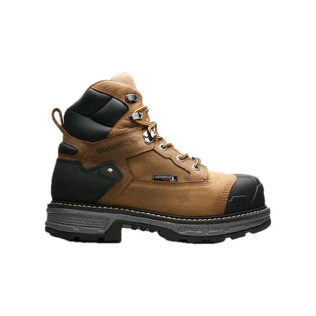Wolverine Hellcat HD UltraSpring Waterproof CarbonMax Work Boot Brown W211135 Cover Image