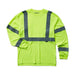 Wolverine Hi-Vis Long-Sleeve Tee (Packaged) shirts,W1201720-320 Cover Image