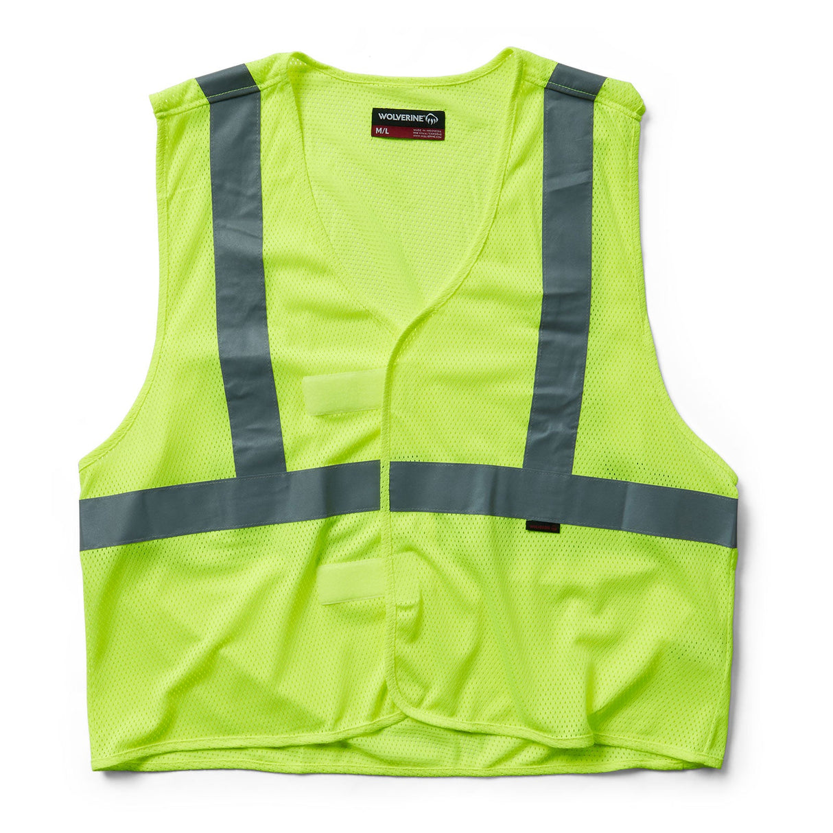 Wolverine Hi-Vis Packaged Safety Vest shirts,W1140700-320 Upper Image