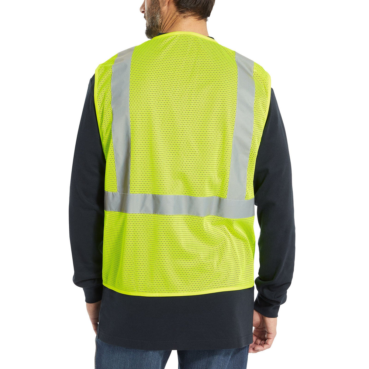 Wolverine Hi-Vis Packaged Safety Vest shirts,W1140700-320 Sole Image