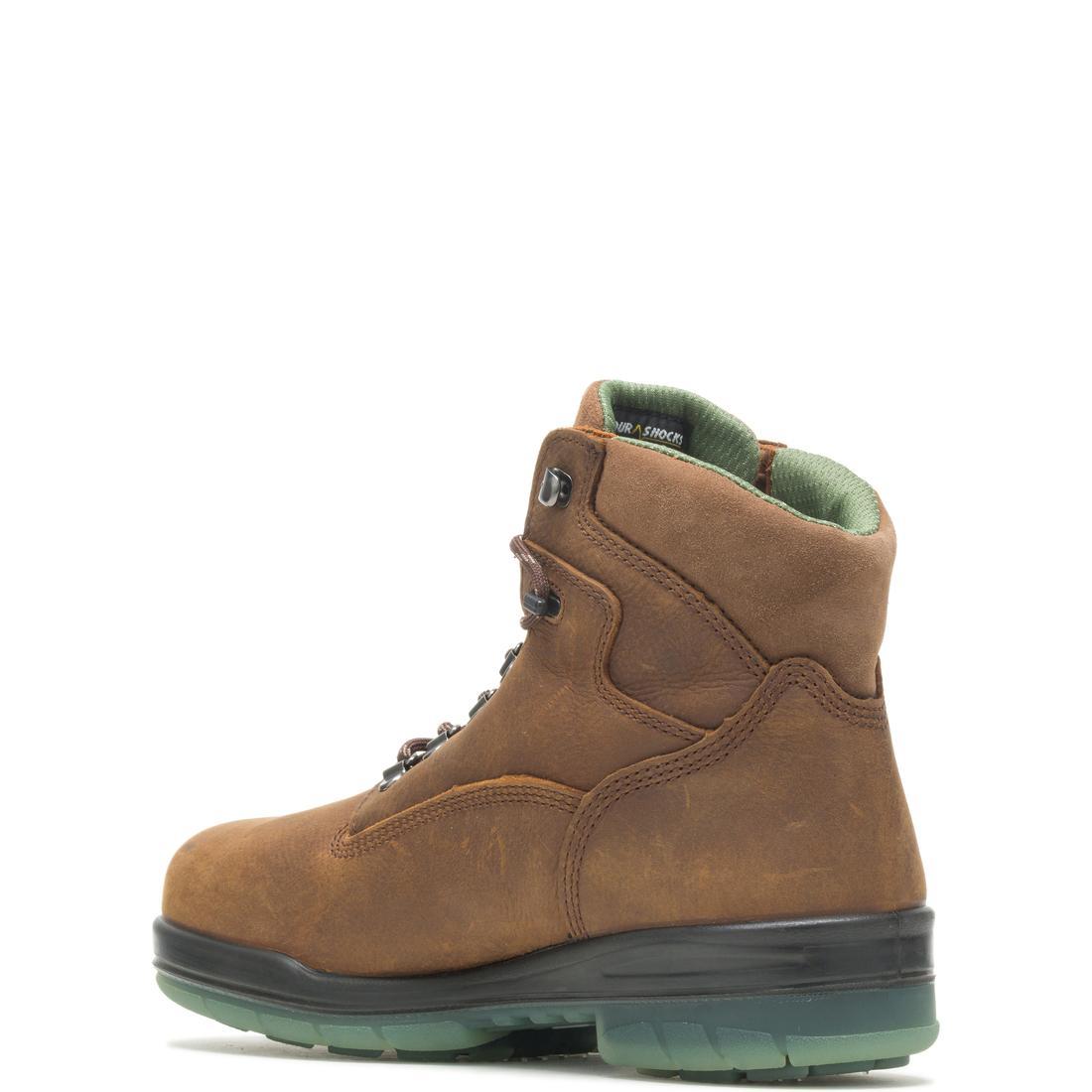 Wolverine I-90 DuraShocks® Waterproof Insulated 6" Steel Toe Work Boot – Stone Steel-Toe,W03294 Heel Image
