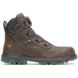 Wolverine I-90 EPX BOA 6" Waterproof CarbonMax Work Boot Brown Profile View