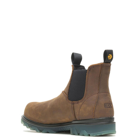 Wolverine I-90 EPX 6" Waterproof Soft-Toe Chelsea Work Boot Brown W10790 Sole Image