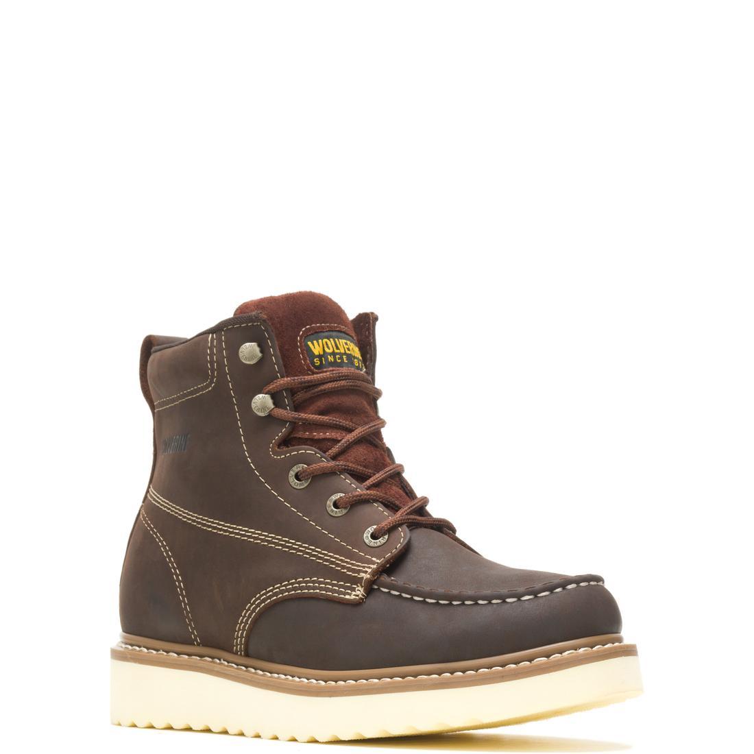 Wolverine Loader 6" Soft-Toe Work Boot Soft-Toe,W10744 Medial Image