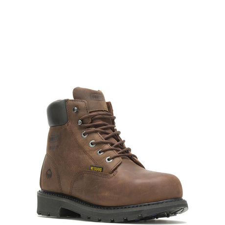 Wolverine McKay Met 6" Waterproof Steel-Toe Work Boot Steel-Toe,W05679 Medial Image