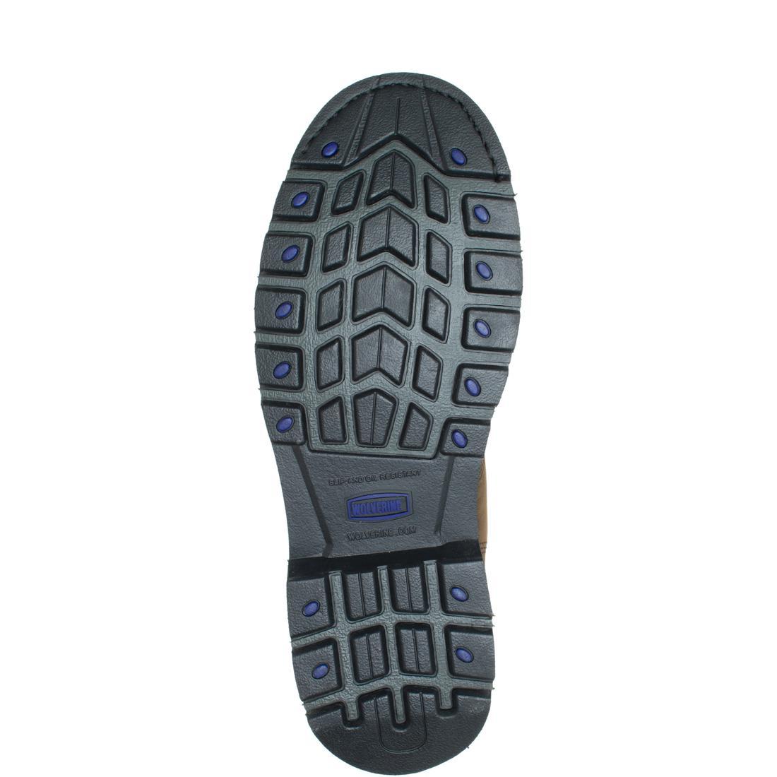 Wolverine McKay Met 8" Waterproof Steel-Toe Work Boot Steel-Toe,W05680 Sole Image