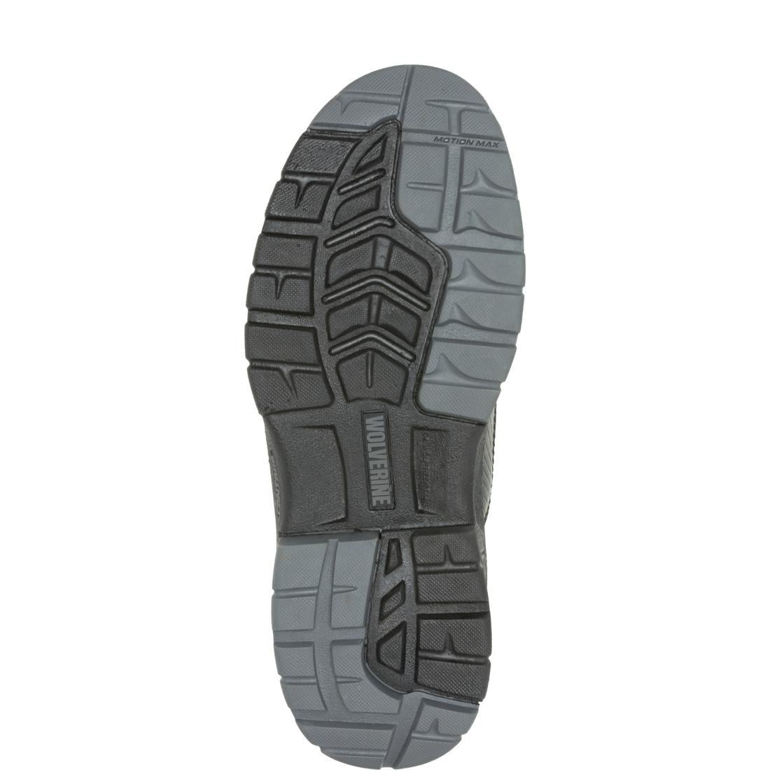Wolverine Overpass 6" CarbonMax Work Boot Black/Grey W080167 Sole Image