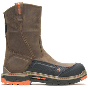 Wolverine Overpass Pull-On CarbonMax Wellington Waterproof Work Boot Profile View
