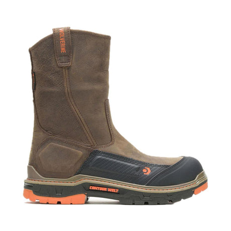 Wolverine Overpass Pull-On CarbonMax Wellington Waterproof Work Boot W10708 Cover Image